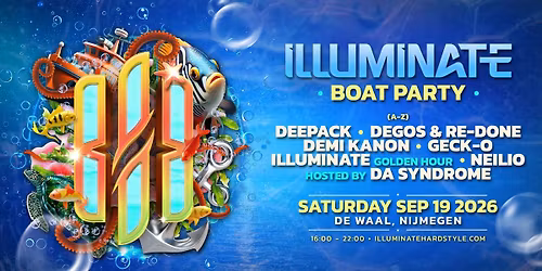 ILLUMINATE — The Hardstyle Classics Boatparty — Uitgaan in Nijmegen