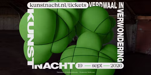 Kunstnacht 2026 — festival in Nijmegen