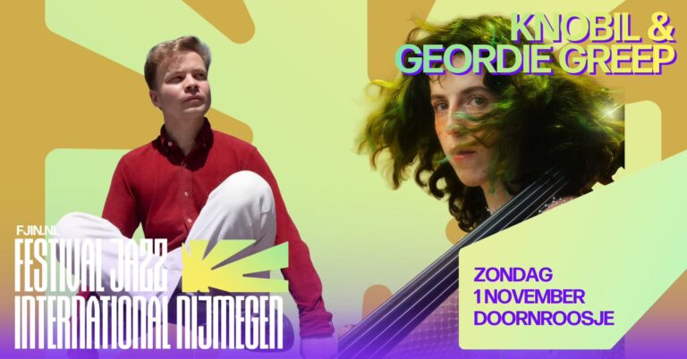 FJIN in Doornroosje | Geordie Greep + Knobil — muziek in Nijmegen