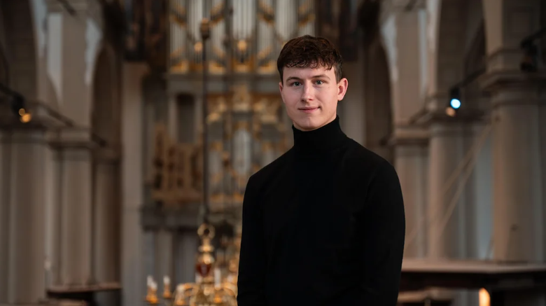 Aanstormend Orgeltalent Robert van Deelen in Nijmegen