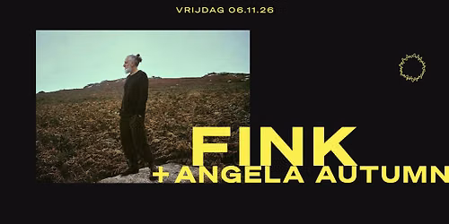 Fink + Angela Autumn // Doornroosje Nijmegen — muziek in Nijmegen