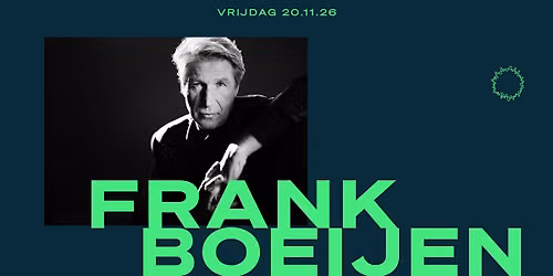 Frank Boeijen // Doornroosje Nijmegen — muziek in Nijmegen